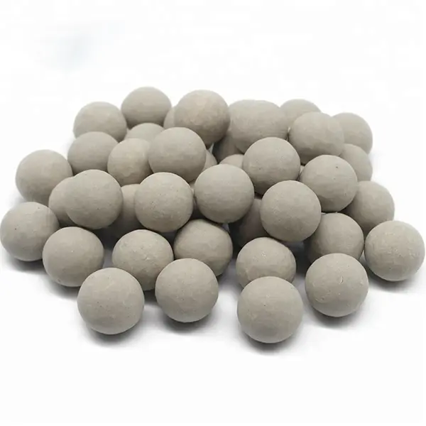 hard strong dense inert ceramic alumina balls support media temperature pressure resistance