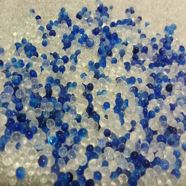 silica gel color indicating mix blue white for air dryer electric transformer desiccant beads